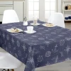 Abwaschbarer Tischbelag Maritim blau B: ca. 140 cm