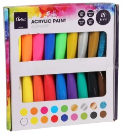 Acrylfarben-Set B/H/L: ca. 24x3x25 cm