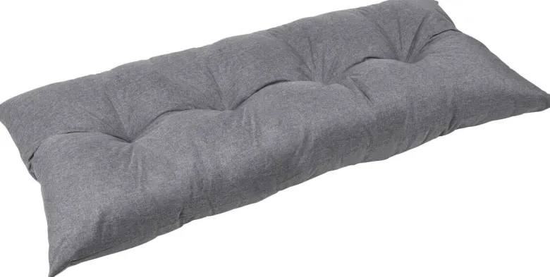 Acus collection Auflage anthrazit Polyester B/H/L: ca. 45x16x120 cm