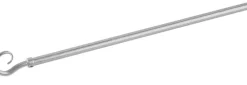 ACUS design collection Bistrostange Kringel Satiniert Metall ausziehbar von ca. 50 bis 85 cm 1.0 Läufe