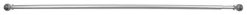 ACUS design collection Bistrostange Kugel silber Metall ausziehbar von ca. 85 bis 150 cm 1.0 Läufe