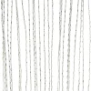ACUS design collection Fadenvorhang Lurex weiß B/L: ca. 90x245 cm