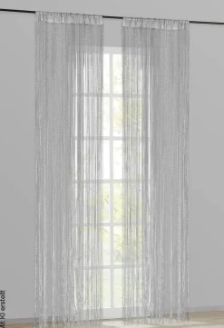ACUS design collection Fadenvorhang Lurex weiß B/L: ca. 90x245 cm