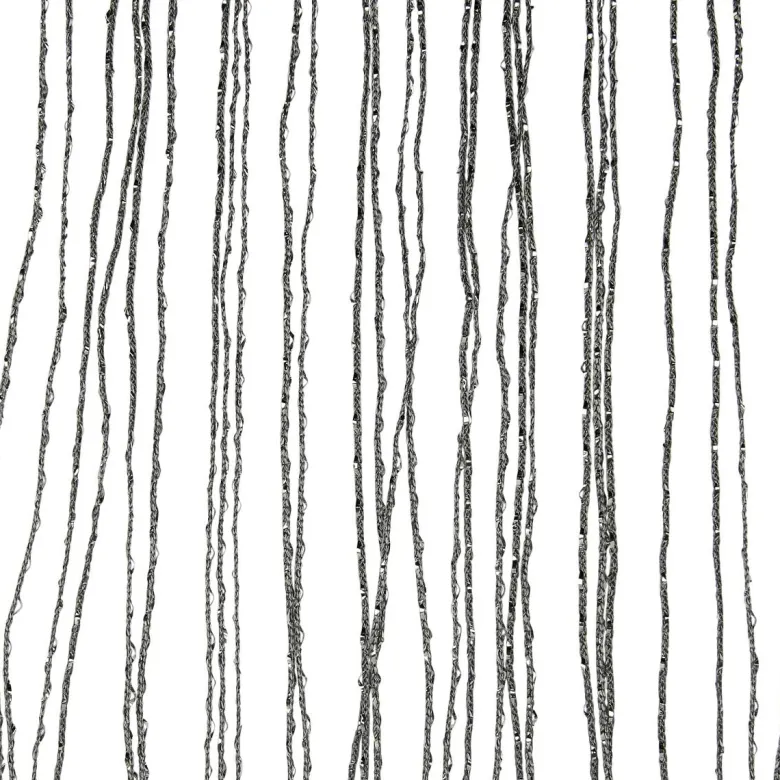 ACUS design collection Fadenvorhang Lurex silber B/L: ca. 90x245 cm