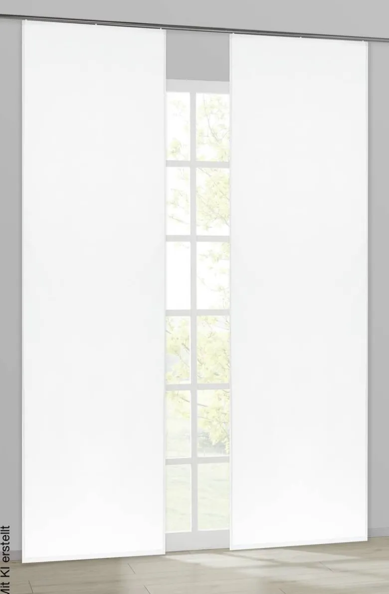 ACUS design collection Schiebevorhang Pearl weiß B/L: ca. 60x245 cm