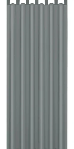 ACUS design collection Schlaufenvorhang Silk anthrazit B/L: ca. 140x225 cm