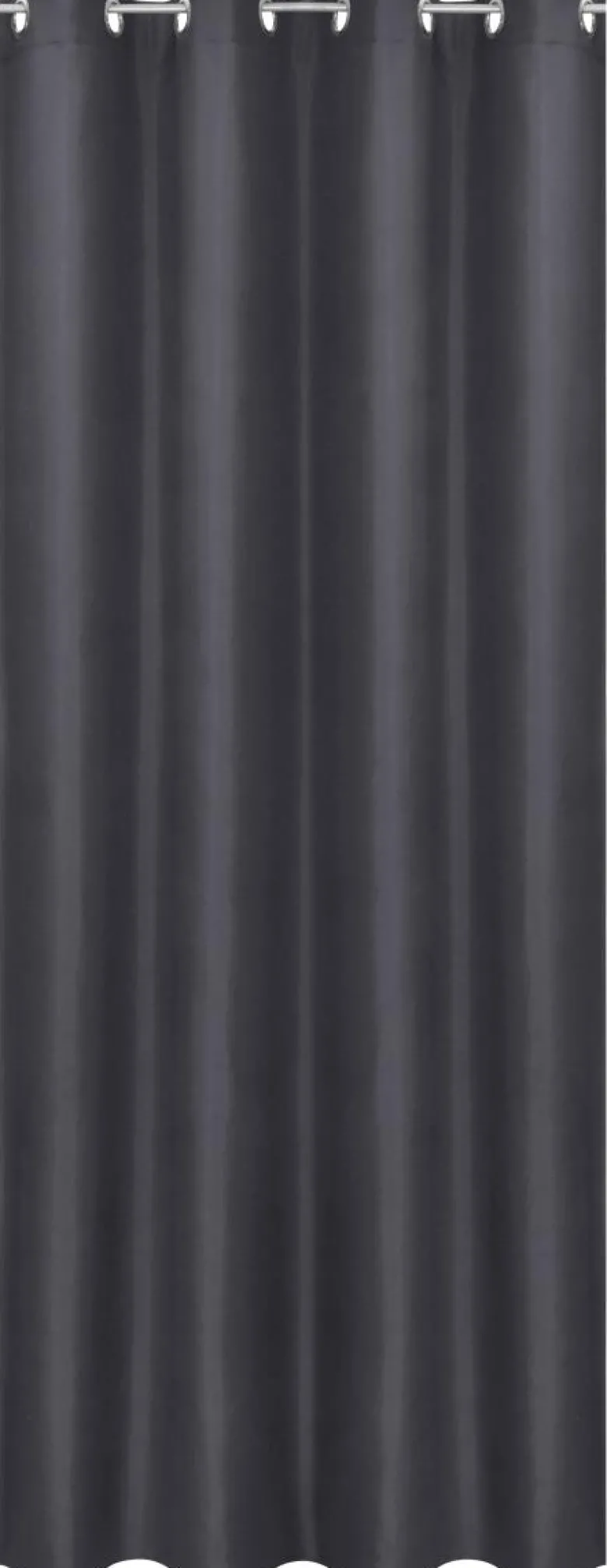 ACUS design collection Ösenvorhang Barnaby schwarz B/L: ca. 140x235 cm