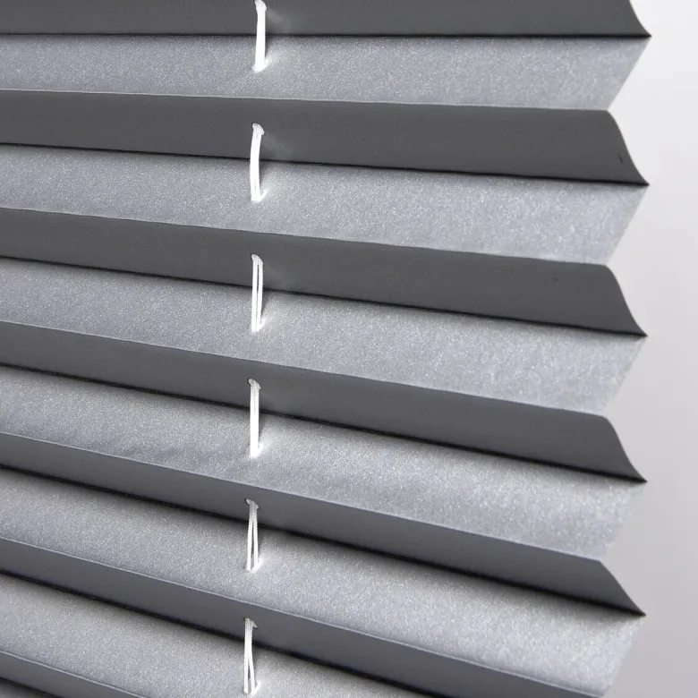 ACUS design collection Thermo Spann-Plissee Verdunklungsqualität anthrazit B/L: ca. 40x130 cm