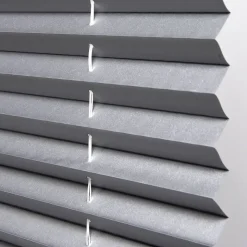 ACUS design collection Thermo Spann-Plissee Verdunklungsqualität anthrazit B/L: ca. 100x130 cm