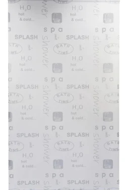 Acus Duschrollo transparent Kunststoff B/L: ca. 140x240 cm