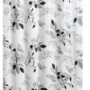 Acus Duschvorhang Flower natur Kunststoff B/L: ca. 180x200 cm