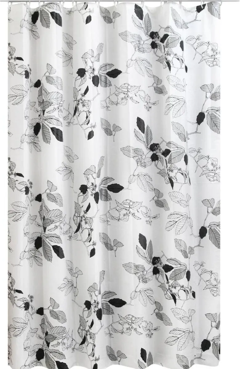Acus Duschvorhang Flower natur Kunststoff B/L: ca. 180x200 cm