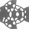Acus Wanneneinlage Fisch 6er Pack anthrazit Kunststoff