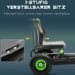AIYAPLAY Go Kart grün B/H/L: ca. 58x61x121 cm