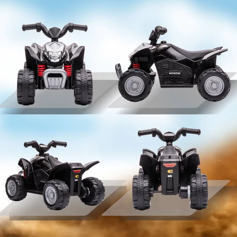AIYAPLAY Kinderauto schwarz B/H/L: ca. 38,5x65,5x43,5 cm