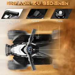 AIYAPLAY Kinderauto schwarz B/H/L: ca. 38,5x65,5x43,5 cm