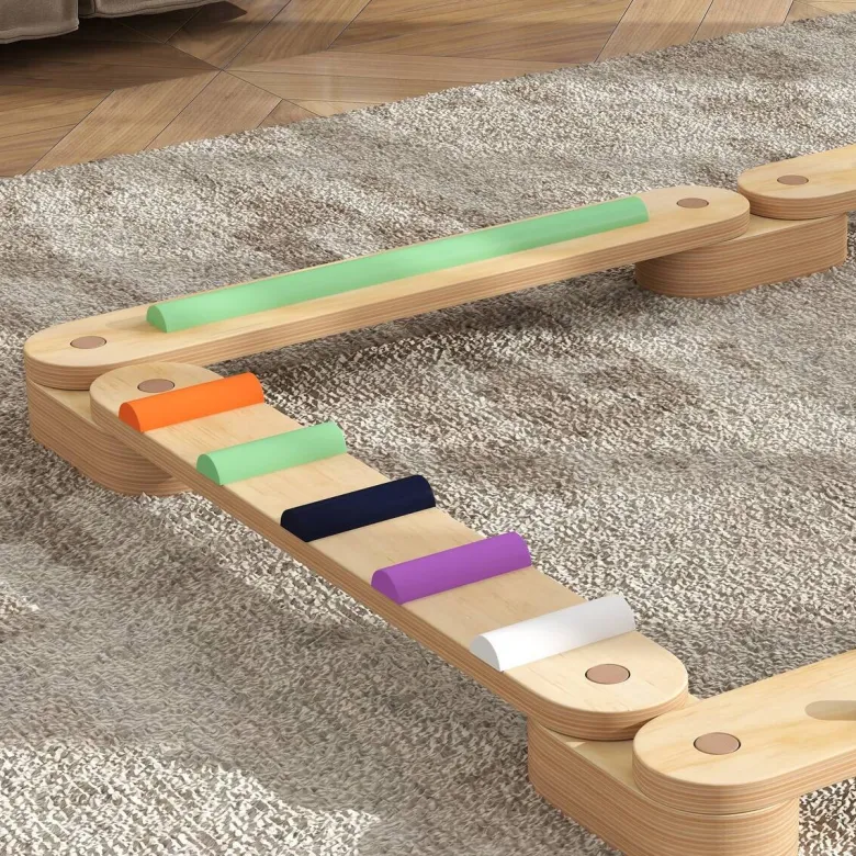 AIYAPLAY Kinder Balancierbalken B/H/L: ca. 115x8,5x130 cm