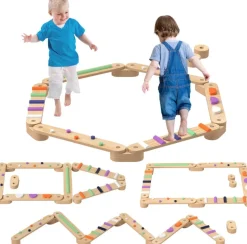 AIYAPLAY Kinder Balancierbalken B/H/L: ca. 115x8,5x130 cm