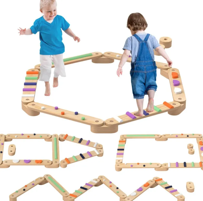 AIYAPLAY Kinder Balancierbalken B/H/L: ca. 115x8,5x130 cm