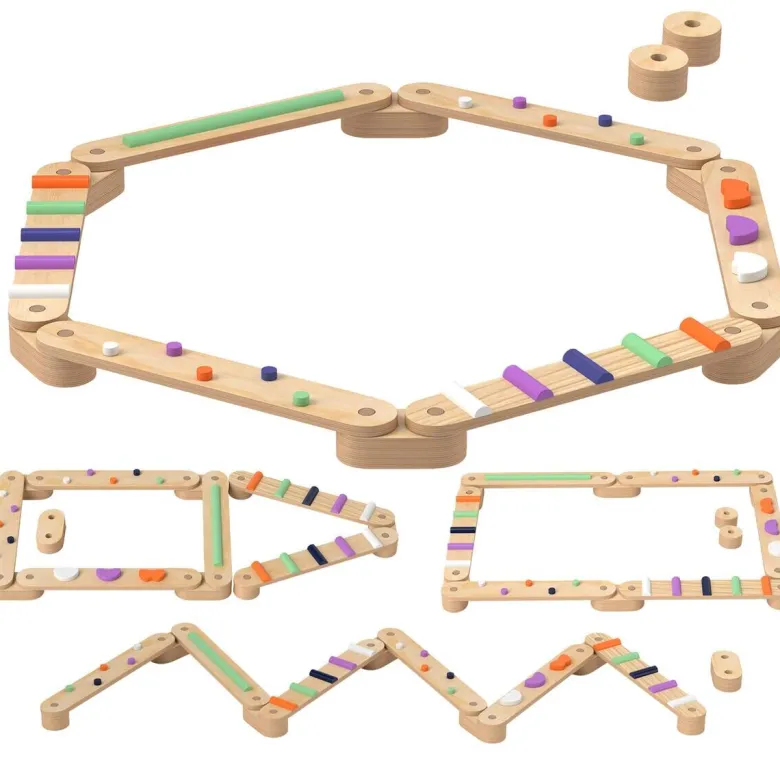 AIYAPLAY Kinder Balancierbalken B/H/L: ca. 115x8,5x130 cm