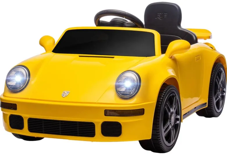AIYAPLAY Kinder Elektroauto gelb B/H/L: ca. 55x44x103 cm
