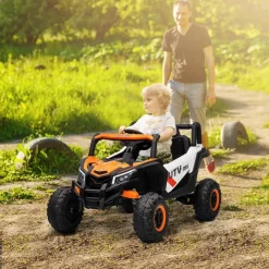 AIYAPLAY Kinder Elektroauto orange B/H/L: ca. 61x56x96 cm