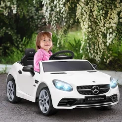AIYAPLAY Kinder-Elektroauto weiß B/H/L: ca. 62,5x44x107 cm