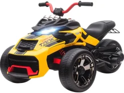 AIYAPLAY Kinder Elektroauto gelb B/H/L: ca. 74x63x113 cm