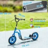 AIYAPLAY Kinder Kickscooter blau B/H/L: ca. 50x88x115 cm