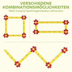 AIYAPLAY Kinder Schwebebalken gelb B/H/L: ca. 165,5x7x165,5 cm