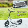 AIYAPLAY Kinderscooter weiß B/H/L: ca. 50x88x115 cm