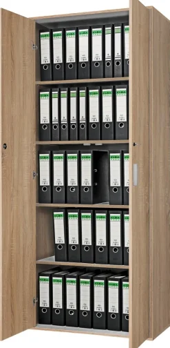 Aktenschrank Kreta Eiche Sonoma Nachbildung B/H/T: ca. 75x190x39 cm