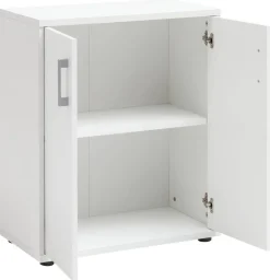 Aktenschrank Serie 200 perlweiß B/H/T: ca. 65,1x77,3x34,5 cm