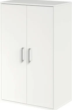 Aktenschrank weiß B/H/T: ca. 66x107x39 cm