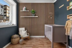 Akustikpaneel Eiche L/B/H: ca. 1,9x56,1x240 cm pro Stück