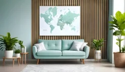 Akustikpaneel Eiche natur L/B/H: ca. 1,9x56,1x240 cm pro Stück