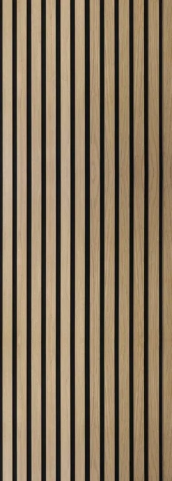 Akustikpaneel Eiche natur L/B/H: ca. 1,9x56,1x240 cm pro Stück