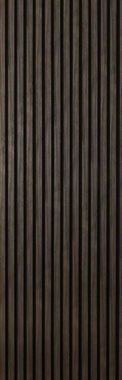 Akustikpaneel nussbaum L/B/H: ca. 1,9x56,1x240 cm pro Stück