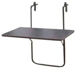 Alco Tisch anthrazit Kunststoff B/H/L: ca. 40x50x60 cm