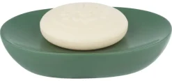 Allstar Seifenablage Olinda grün Keramik B/H/T: ca. 12x3x8,5 cm