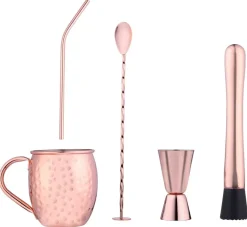 alpina Cocktailset rosa Edelstahl