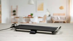 alpina Elektro-Tischgrill schwarz Metall B/L: ca. 70x23 cm