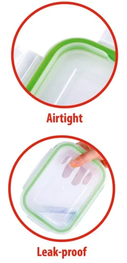 alpina Frischhaltedosenset transparent