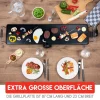 alpina Grill schwarz Metall Kunststoff B/H/T: ca. 87x12x23 cm