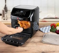 alpina Heißluftfritteuse 871125219568 schwarz Kunststoff ca. 2 l
