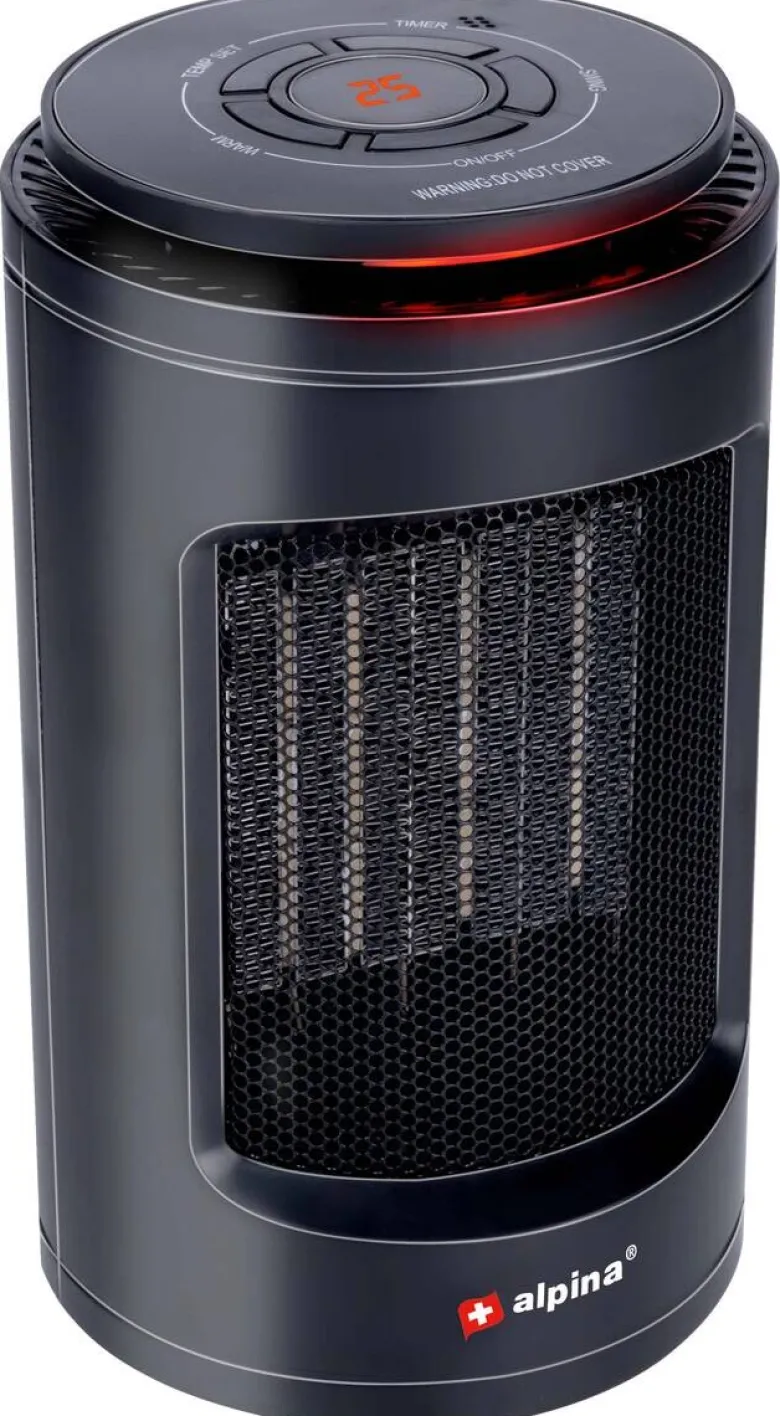 alpina Heizlüfter HP-12AR H/D: ca. 23x13 cm ca. 1200 W