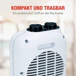 alpina Heizlüfter PTC-1601 B/H/T: ca. 16x22x11 cm ca. 1500 W