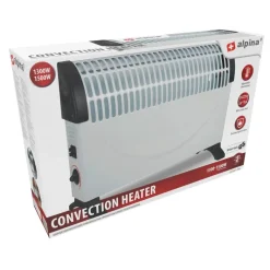 alpina Konvektor Heizung 871125223159 weiß Metall B/H/T: ca. 53x39x20 cm ca. 1500 W