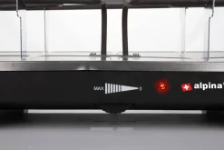 alpina Raclette-Grill schwarz Metall B/H/L: ca. 47,5x12x32 cm
