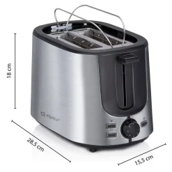 alpina Toastautomat silber Edelstahl